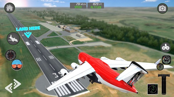 飞行员飞机模拟驾驶