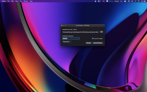 My Keepass Mac版