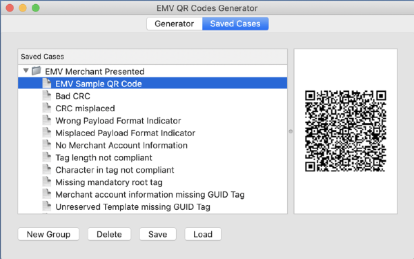 EMV QR Codes Generator Mac版