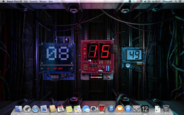 Digital Clock 3D Mac版