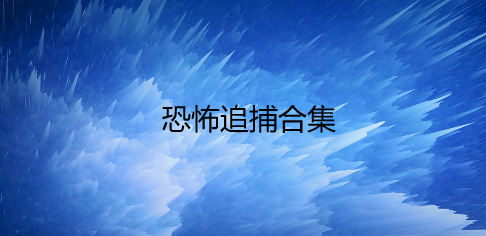 恐怖追捕合集