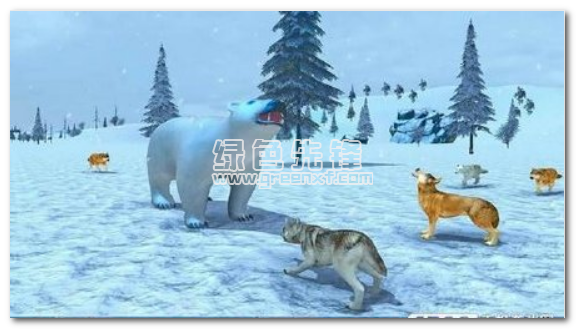 北极狼群3D(Arctic Wolf Sim 3D)手机版1