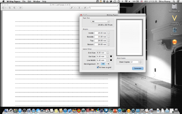 Writing Paper‪sV1.0.3Mac版