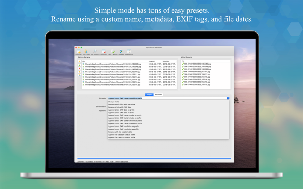 Quick File Renamer V5.0.3 Mac版