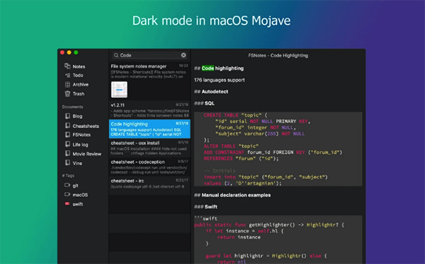 FSNotesV4.9.12Mac版