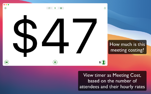 Meeting Cost TimersV3.3Mac版