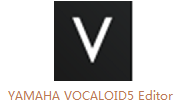 YAMAHA VOCALOID5 Editor v5.2.0.1