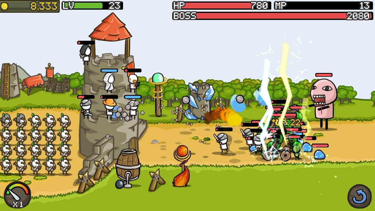 战斗城堡塔防v1.34.1免费版