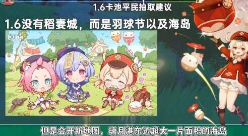 原神1.6版本有什么新地图