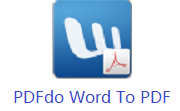 PDFdo Word To PDF v1.5电脑版