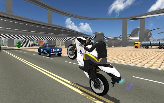 超级特技警察摩托车模拟器3D游戏图片1