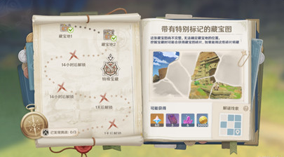 原神2.0稻妻秘宝迷踪第一天特殊宝藏在哪里