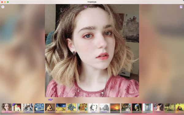 名画模仿FreeStyle Mac版