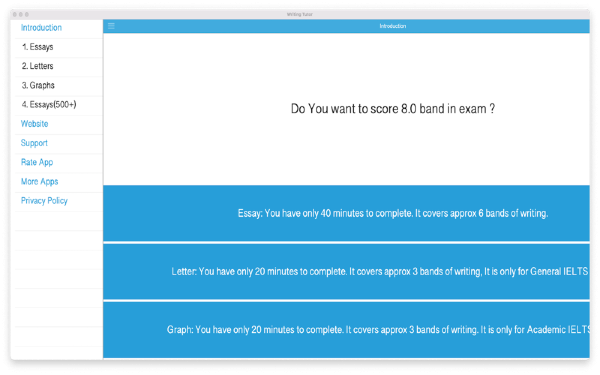 IELTS Writing Tutor Mac版