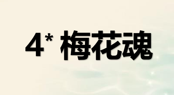 梅花魂PPT课件