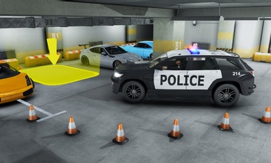 警车停车模拟器游戏