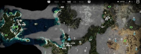 地平线2西部禁域遗迹位置一览