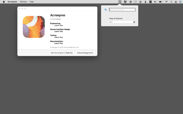 Acronymo Mac版V1.0