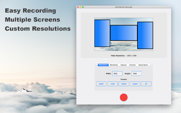 Multi Screen Recorder Mac版V1.0