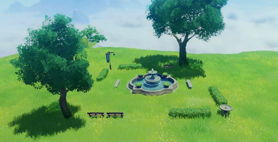 原神2.5花鸟公园需要哪些组件