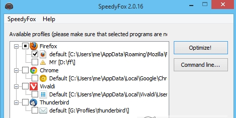SpeedyFox浏览器优化加速